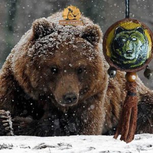 Тотем Медведь оберег ручная работа