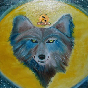 волк дух луны картина шамана