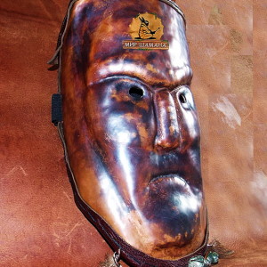 маска шаманская кремень камень